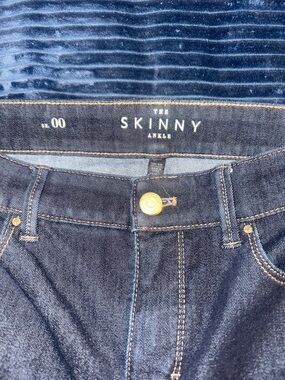 White House Black Market Dark Blue Skinny Ankle Jeans NWOT